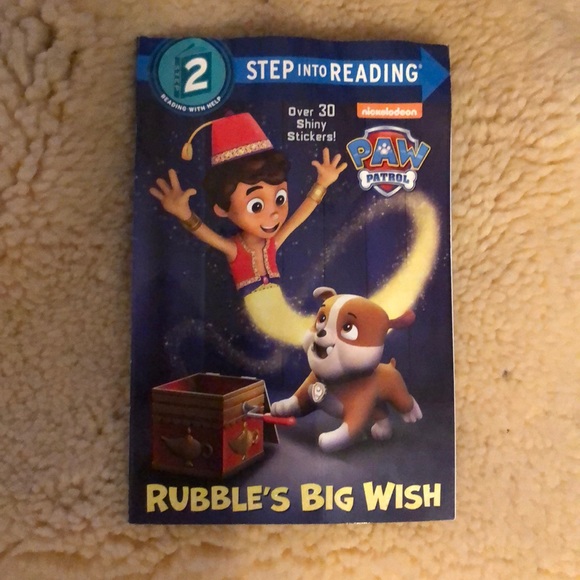Paw Patrol Toys Paw Patrol Step Into Reading 2 Rubbles Big Wish Poshmark